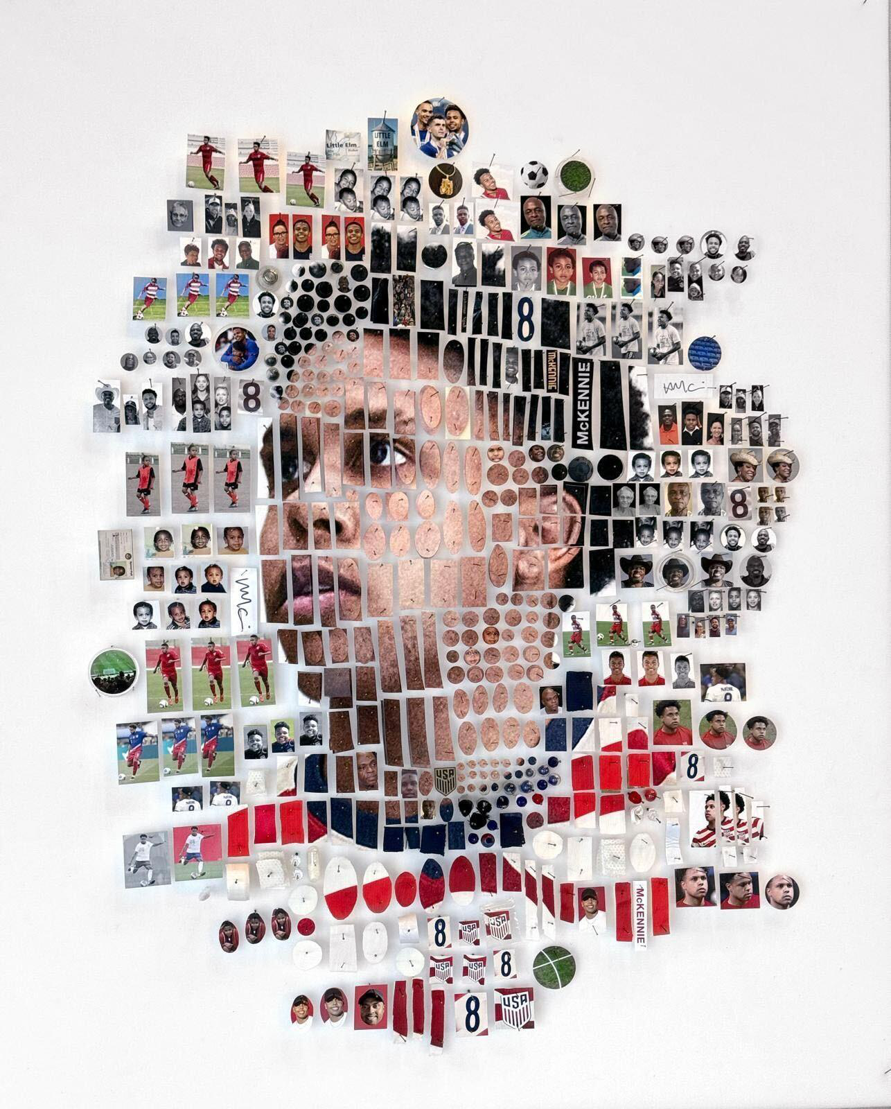 Weston McKennie mosaic